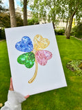 Lucky Clover Rhinestone Kit