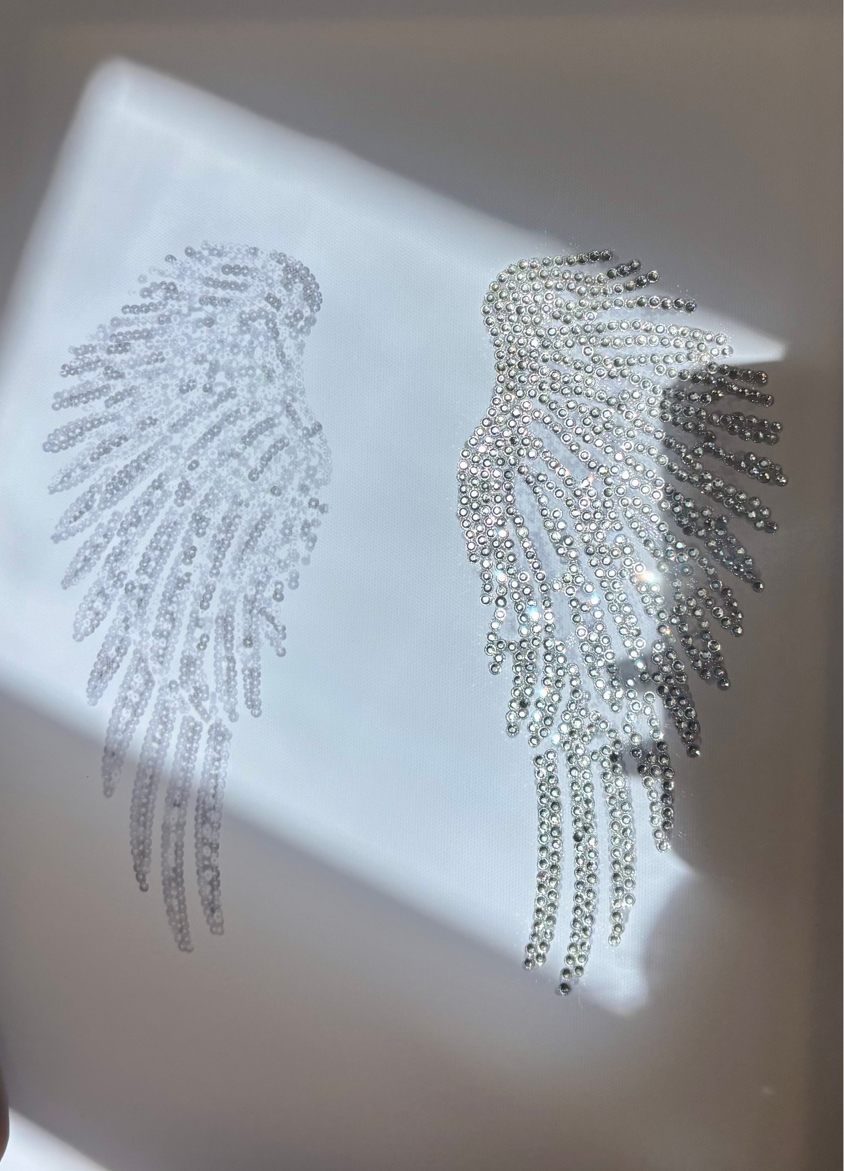 Angel Wings Rhinestone Kit