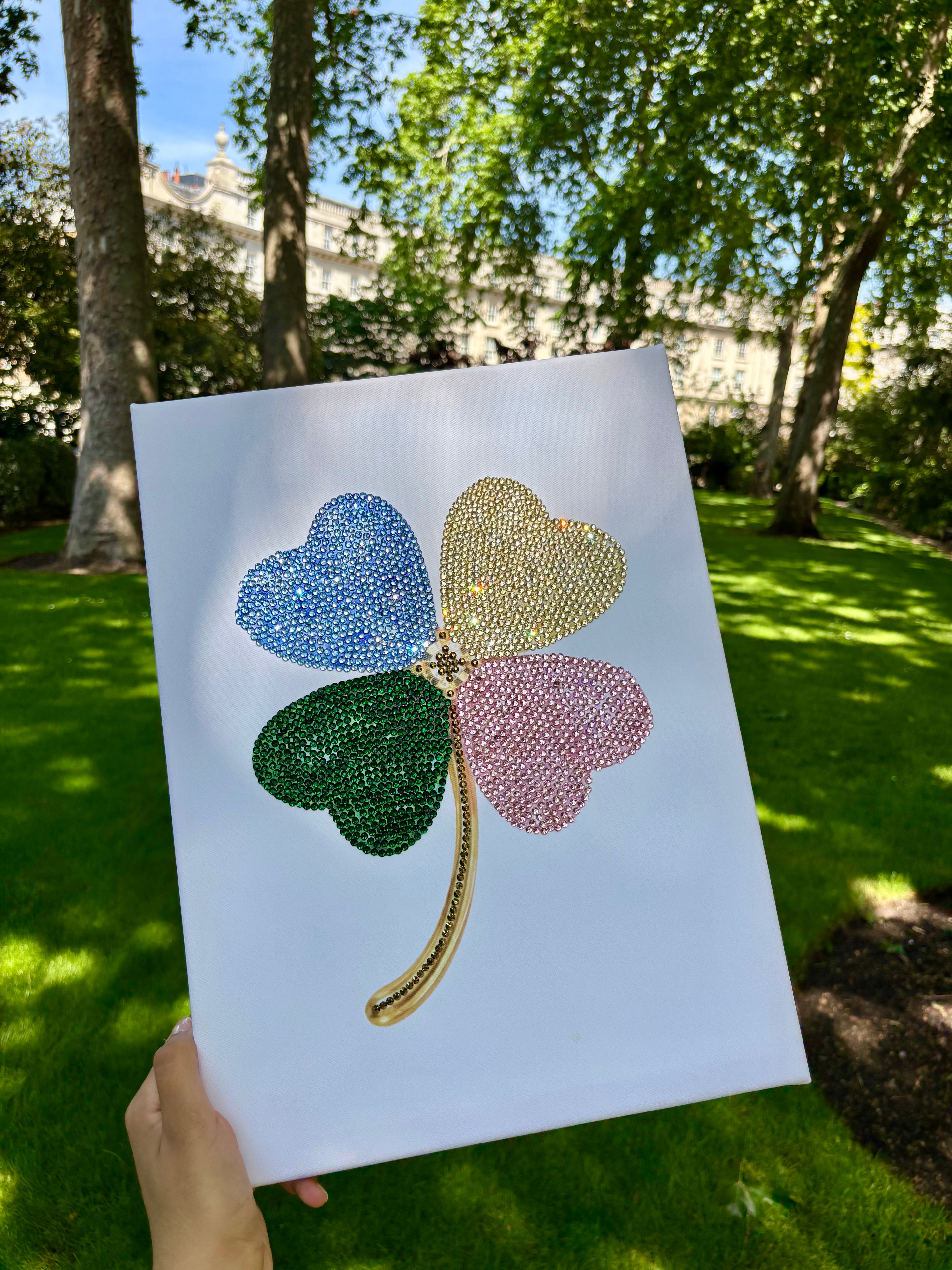Lucky Clover Rhinestone Kit