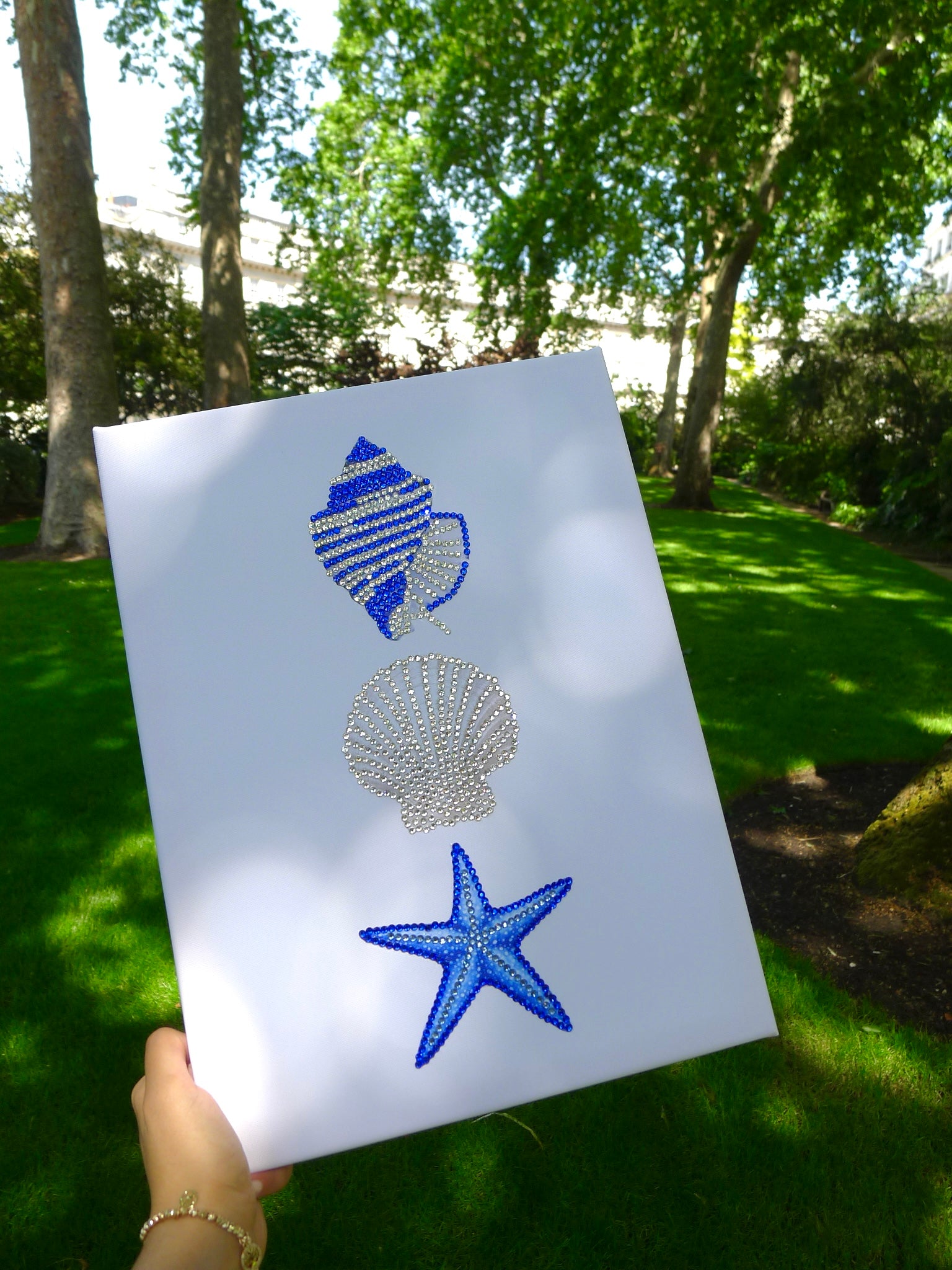 Seashells Rhinestone Kit