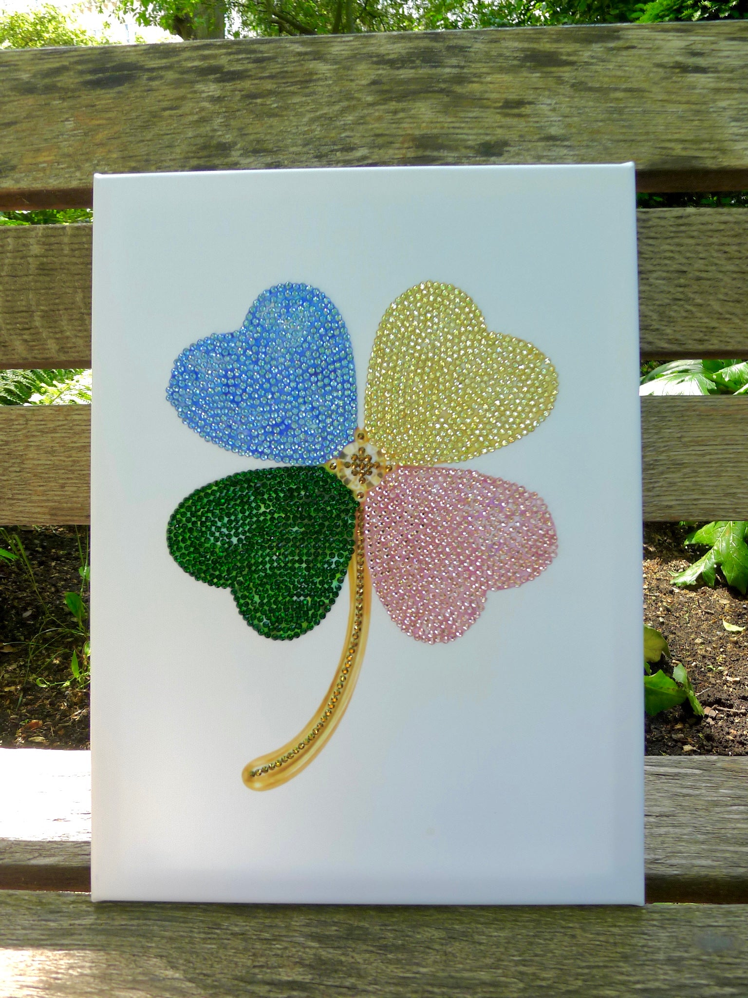Lucky Clover Rhinestone Kit